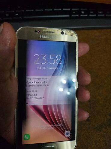 Samsung: Samsung Galaxy S6, 32 GB, bоја - Zlatna, Otisak prsta na lalafo.rs — 12 Samsung: Samsung Galaxy S6, 32 GB, bоја - Zlatna, Otisak prsta — 12
