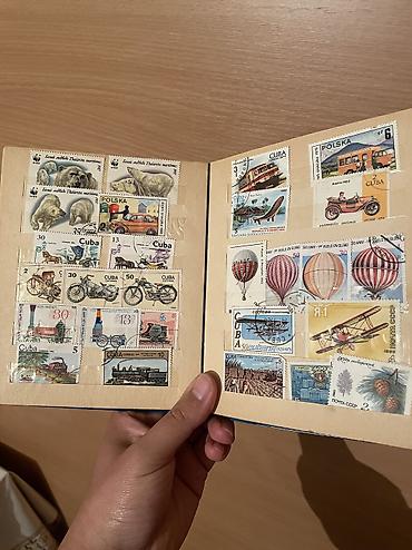 Марки: Продаю альбом с почтовыми марками. Яркие, качественные — 8