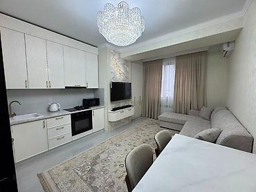 старый талчок: 1 комната, 47 м², Тунгуч мкр Элитка, 11 этаж, Дизайнерский ремонт — 1