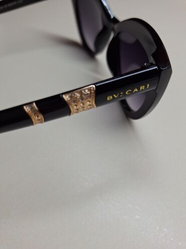 Naočare: Naočare za sunce, Bulgari, bоја - Crna — 4
