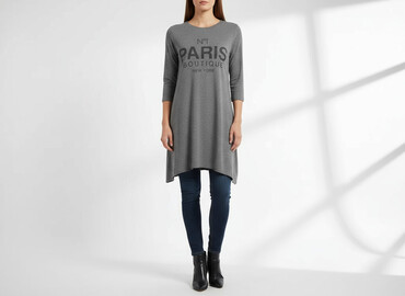 jakie rajstopy do srebrnej sukienki: Women`s dress, size M