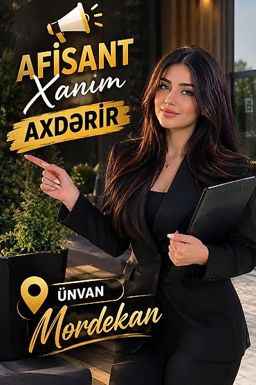 Otel, kafe, restoranlar: Ofisiant tələb olunur — 1