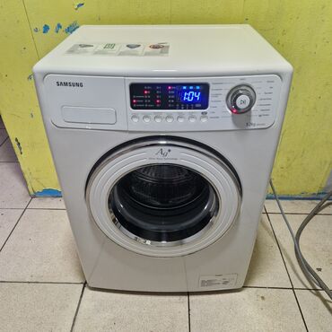 samsung 640: Стиральная машина Samsung, 6 кг, Б/у, Автомат, Есть сушка, Нет кредита, Бесплатная доставка