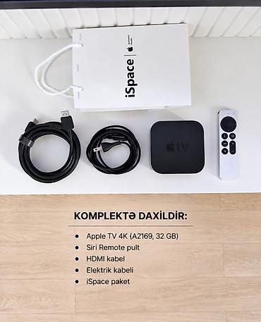 Smart TV bokslar: İşlənmiş Smart TV boks Apple TV 32 GB, Apple tvOS, Ünvandan götürmə — 2