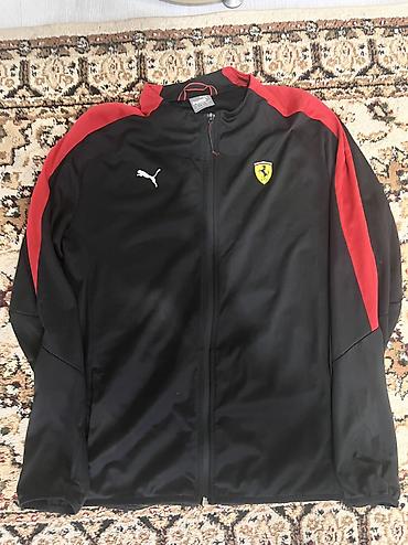 tech flecee: Мужской спортивный костюм, L, XL, Puma, Б/у, цвет - Черный, Самовывоз, Платная доставка — 1