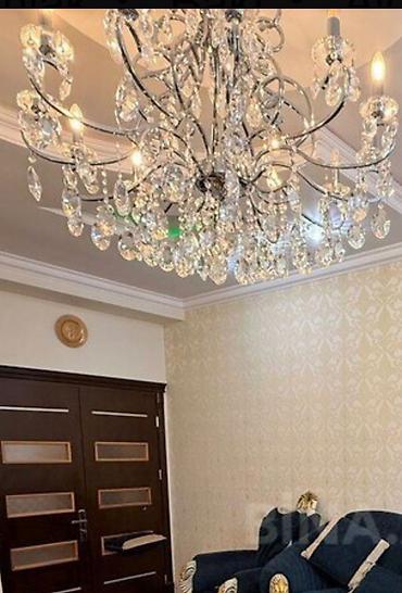 barez gips: Çılçıraq, 10 və daha çox lampa, Xrustal — 2