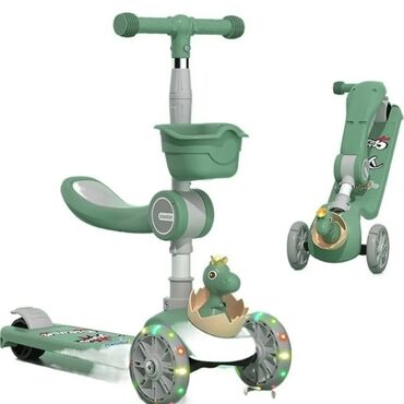 Samokatlar: Scooter 🌀 Açılıb yığılır 🌀 Oturub sürmək olur 🌀 işıqlı 🌀 səbəti ve -da lalafo.az — 12 Samokatlar: Scooter 🌀 Açılıb yığılır 🌀 Oturub sürmək olur 🌀 işıqlı 🌀 səbəti ve — 12