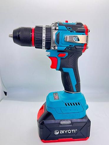 35 bit: Аккумуляторная бесщеточная дрель-шуруповерт BIYOTI BYT-CDP105C — 3