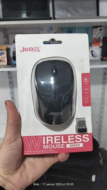 JEDEL W920 simsiz optik siçan - Bağlantı: 2.4 GHz USB nano qəbuledici