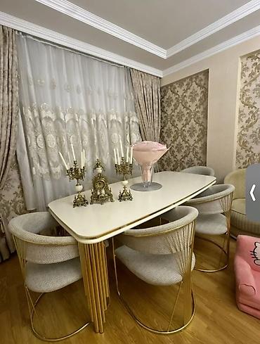 Digər mebel: ElmiraxMasa desti tecili satılır 6stullu var Qiymet 800 azn.Ünvan Yeni — 1