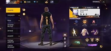 kai: Игровой аккаунт Free Fire Характеристики профиля: - Ник: AImanchikCR — 1