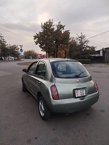 стук машина: Nissan March: 2002 г., 1.4 л, Автомат, Бензин, Хэтчбэк — 4