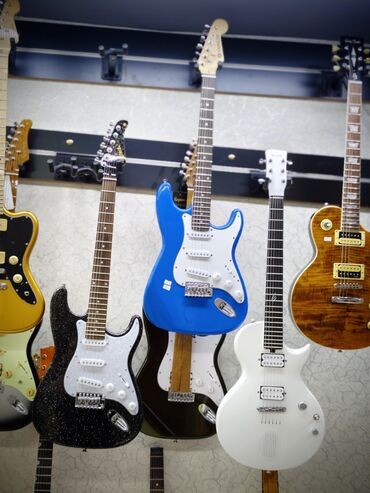 Elektro gitaralar: Elektron gitara, 6 sim, Yeni, Ünvandan götürmə — 8