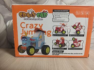 crazy drift: Crazy Car – радиоуправляемая «прыгающая» машинка-трактор с музыкой и — 3