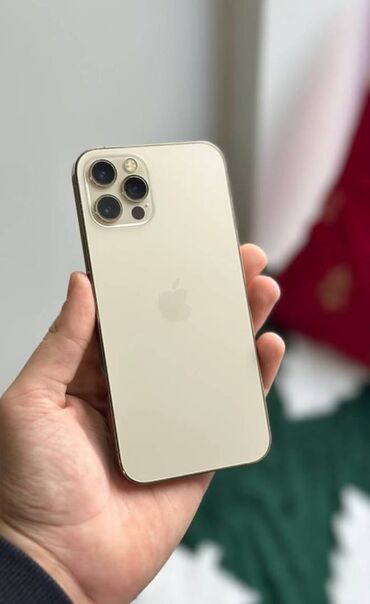 ilkin odenissiz iphone: IPhone 12 Pro, 128 GB, Qızılı, Face ID