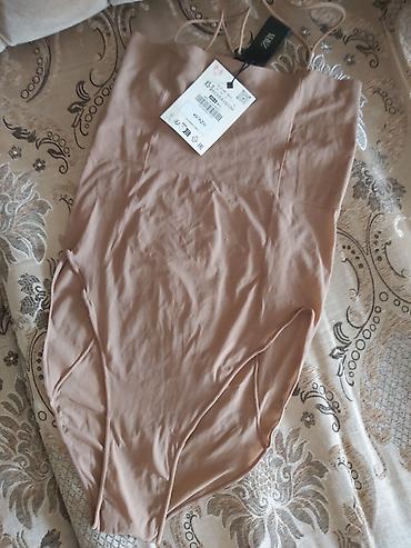 Женская одежда: Zara markalı bədənformalaşdırıcı bodi (shapewear) - Rəng: dəri/rəngsiz — 1