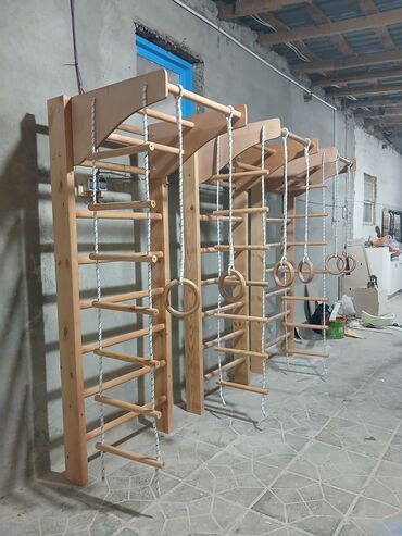 İsveç divarları: 🏋️ İsveç Divarı – Evdə Sağlam Həyat! Uşaqlar və böyüklər üçün ideal — 3