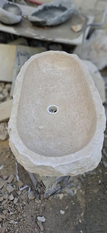 Кухонные мойки: Раковины из речного камня и гранита — 20