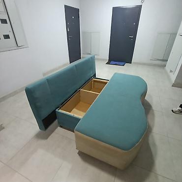уголок трансформер: Прямой диван, Б/у — 2