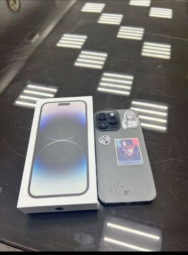 iphone 16 pro max купить: IPhone 14 Pro Max, 256 ГБ, Кара, Каптама, 86 %