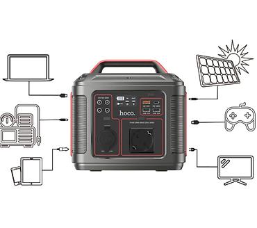 ecoflow delta 3: Портативная зарядная станция Hoco DB28 300W Купить в Бишкеке — мощный — 2