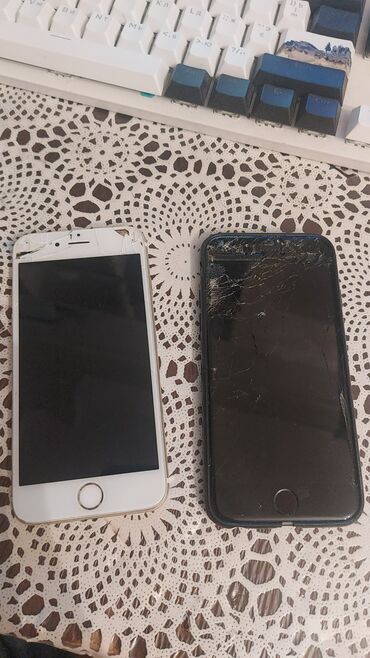 Apple iPhone: IPhone 6, 64 ГБ, Черный, Битый