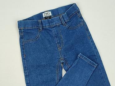 genzie crop top: Spodnie jeansowe, 10 lat, 140, stan - Idealny — 1