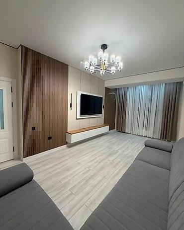 Продажа квартир: 2 комнаты, 76 м², Асанбай мкр Элитка, 7 этаж, Дизайнерский ремонт — 6