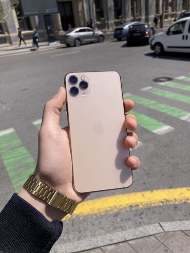 IPhone 11 Pro Max, 256 GB, Qızılı, Face ID