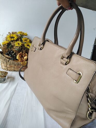 Torbe: Torba za rame, Michael Kors, Materijal: Koža — 2