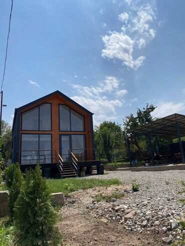 сдаю дом кирком: 80 м², 3 комнаты, Утепленный, Теплый пол, Балкон застеклен