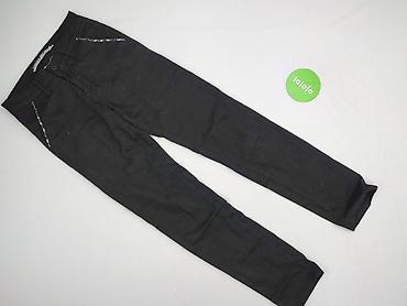 szeroki pas: Denim, Spodnie materiałowe damskie, rozmiar XS — 2