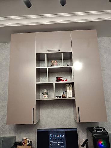 стенка для спальни: Divar asılqanı modul şkaf sistemi - Material: MDF/LDSP korpus, parlaq — 3