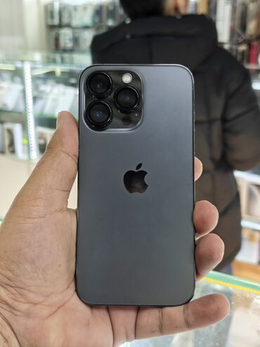 цветной фото принтер: IPhone 13 Pro, Б/у, 256 ГБ, Графит, Чехол, Защитное стекло, В рассрочку, 97 %