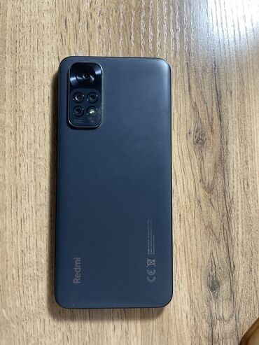 Redmi: Redmi, Redmi Note 11, Б/у, 128 ГБ, цвет - Синий, 2 SIM