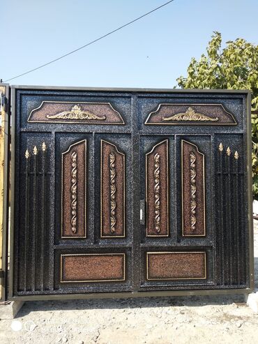 Həyət darvazaları: Yeni Dəmir Həyət darvazası, Yana açılan, 3 m, Mexaniki, Qapı ilə, Kredit yoxdur, Ödənişli quraşdırma, Rayonlara çatdırılma, Ödənişli çatdırılma -da lalafo.az — 5 Həyət darvazaları: Yeni Dəmir Həyət darvazası, Yana açılan, 3 m, Mexaniki, Qapı ilə, Kredit yoxdur, Ödənişli quraşdırma, Rayonlara çatdırılma, Ödənişli çatdırılma — 5