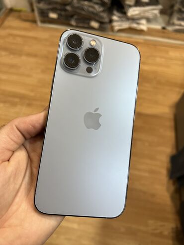 Apple iPhone: IPhone 13 Pro Max, 128 GB, Sierra Blue, Face ID