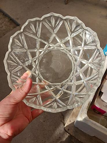 Наборы посуды: Набор столовой посуды (разнородные предметы): - Стеклянная круглая — 8