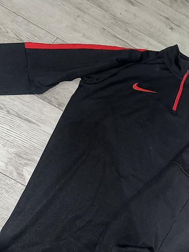 Женская одежда: Nike Dri-Fit оригинальная спортивка - Размер: L - Цвет: черный с — 2