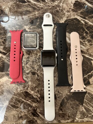 apple watch 5 kontakt home: Smart saat, Apple, rəng - Gümüşü