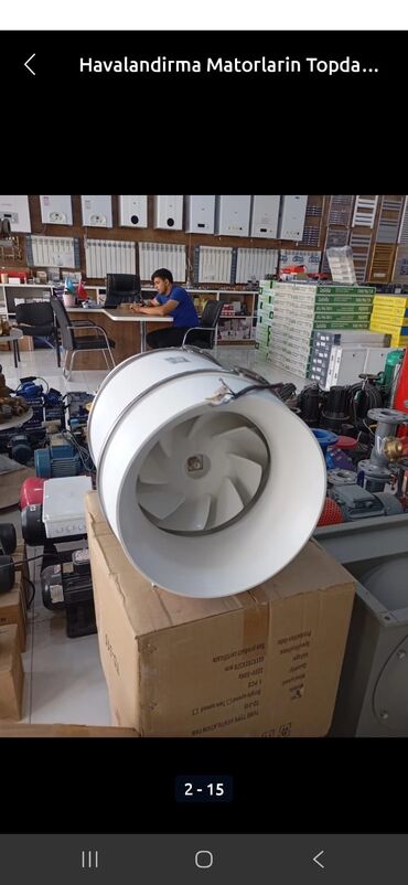 Havalandırma sistemləri: Tendir Küreleri ve Havalandirma Sistemlerin Hazirlanmasi, Her Ölçüde — 11