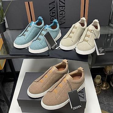 idman salvari: ZEGNA kişi slip-on sneakers Hər ölçü var şəhərdə 300 350 manata — 5