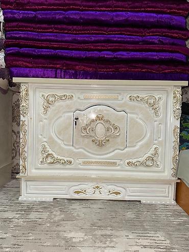 Спальные гарнитуры: Спальный гарнитур, Б/у, Двуспальная кровать, Трюмо, Тумба, цвет - Бежевый — 2