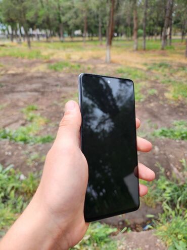 купить золото в рассрочку без банка: Samsung Galaxy A51, Колдонулган, 64 ГБ, түсү - Ак, 2 SIM