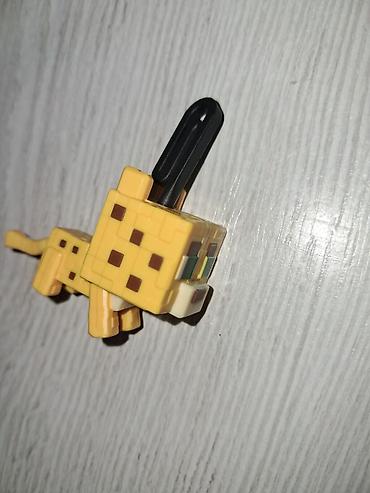 Breloklar: Minecraft tərzində dizayn edilmiş pişik/oksetlot fiqur-brelok. - — 1