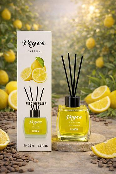 Гигиена и ароматизаторы: Аромадиффузоры Veyes Parfum с тростниковыми палочками, объем 130 мл — 1