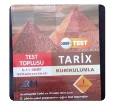 tarix kitabları: Tarix anar isayev 5 manat xırdalan