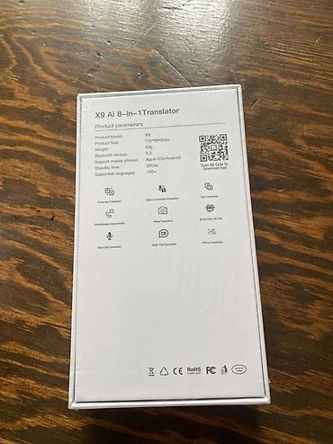 наушники переводчики: X9 AI 8‑in‑1 Translator — компактный переводчик для смартфонов это — 5