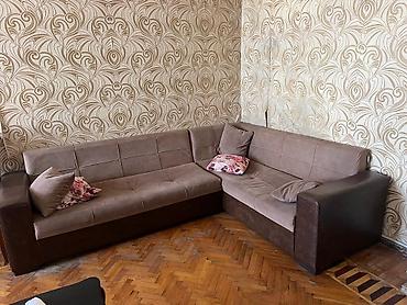 Divanlar: Künc divan, İşlənmiş, Vеlur parça, Çatdırılma yoxdur — 1