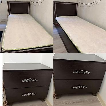 cut kravat: Tək nəfərlik yataq və tumba dəsti matras daxil — 1